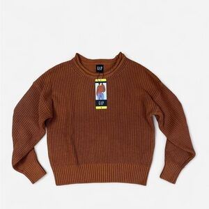 GAP Women's Rust Crewneck Sweater